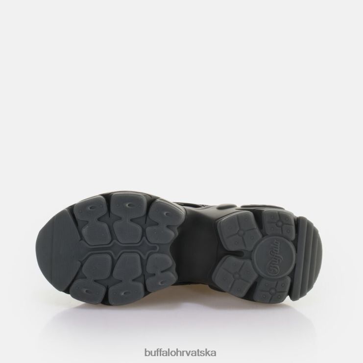 svjetlucavo/crno Buffalo binary glam tenisice veganske |tenisice TDD6T322